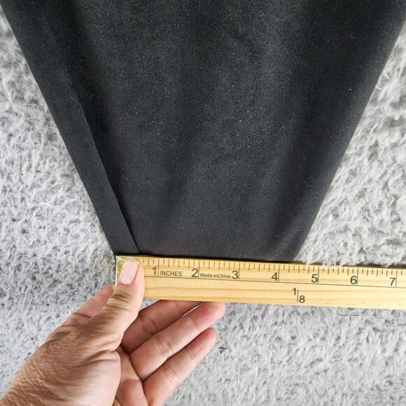 Soft Surroundings Pants Womens Medium Black Stretch High Rise Leggings *GUC* - Picture 5 of 10